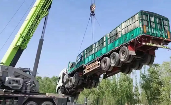 舒兰道路脱困救援案例